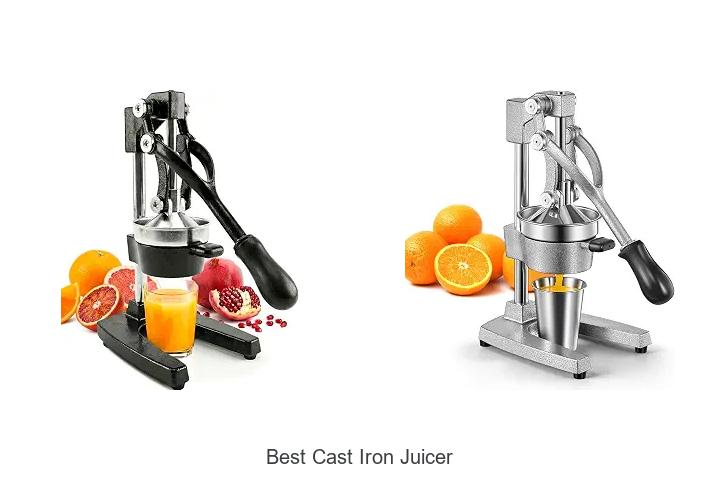 best cast iron juicer