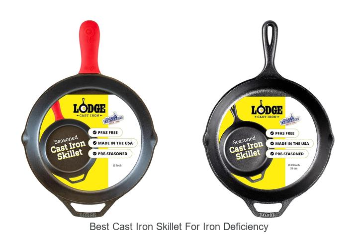 best cast iron skillet for iron deficiency
