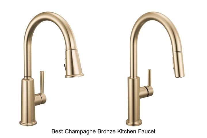 best champagne bronze kitchen faucet