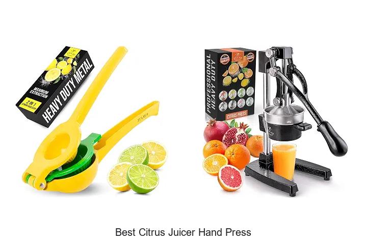 best citrus juicer hand press