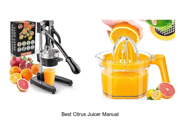 best citrus juicer manual