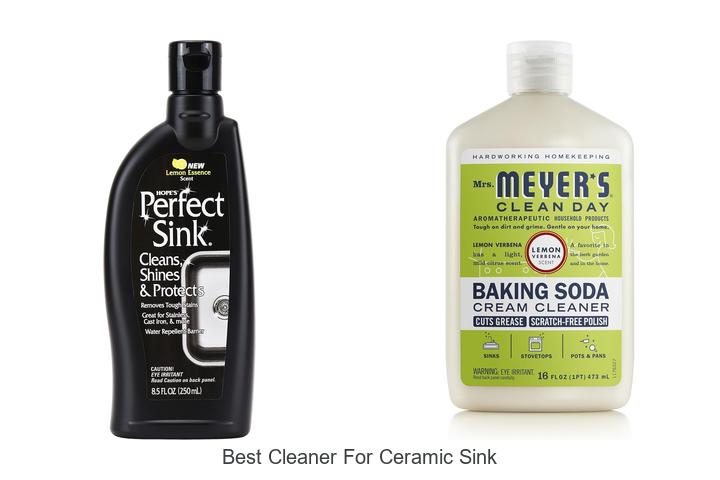 best cleaner for ceramic sink