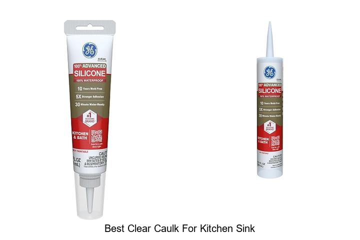 best clear caulk for kitchen sink