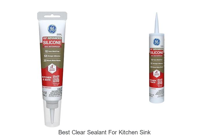 best clear sealant for kitchen sink