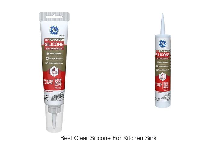 best clear silicone for kitchen sink