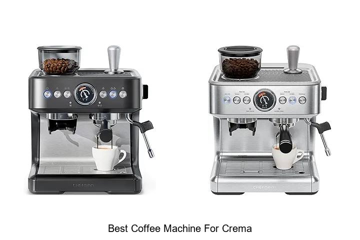 best coffee machine for crema