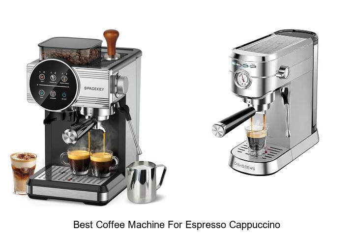 best coffee machine for espresso cappuccino