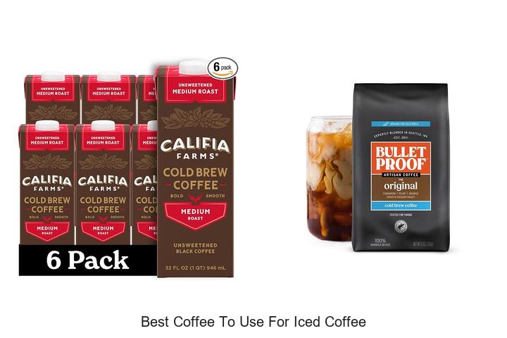 best coffee to use for iced coffee