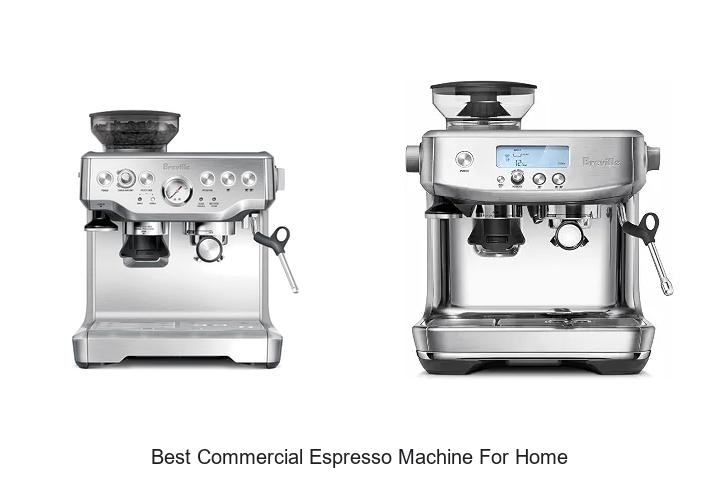 best commercial espresso machine for home