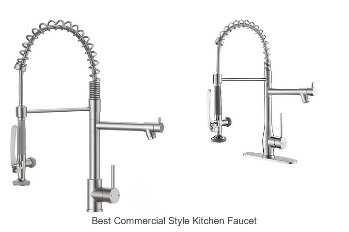 best commercial style kitchen faucet