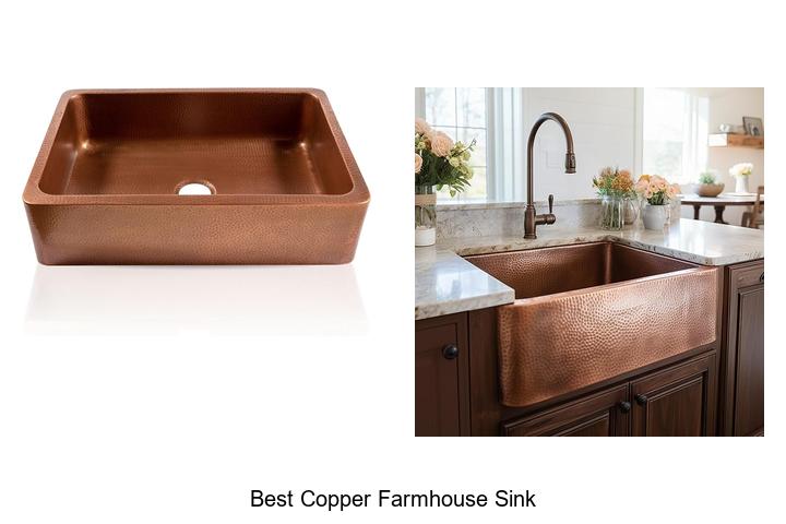 best copper farmhouse sink