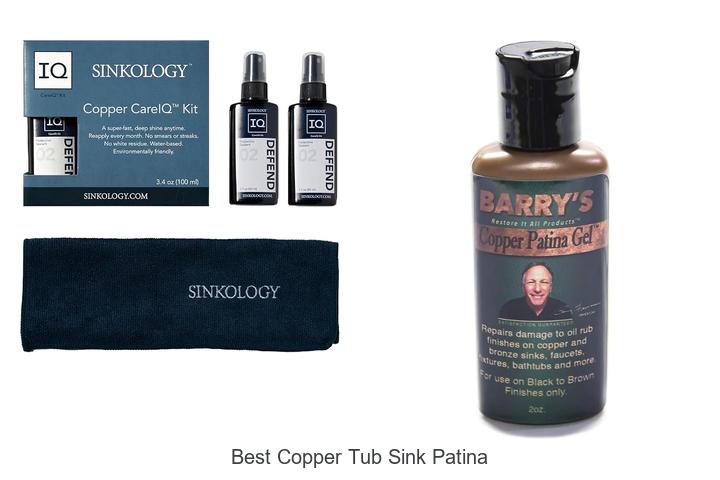 best copper tub sink patina