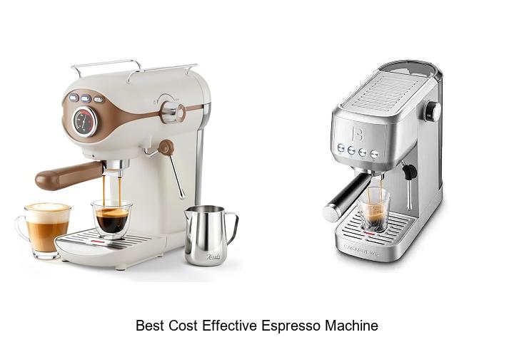 best cost effective espresso machine
