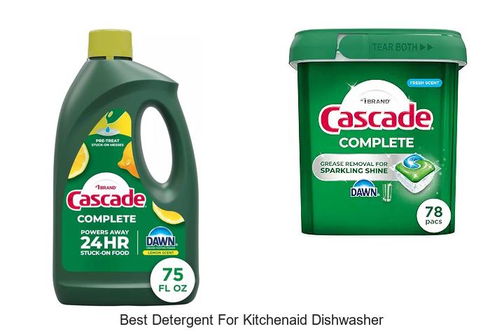 best detergent for kitchenaid dishwasher