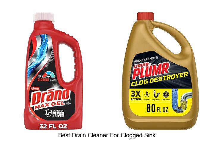 best drain cleaner for clogged sink