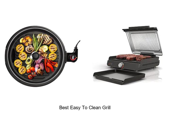 best easy to clean grill