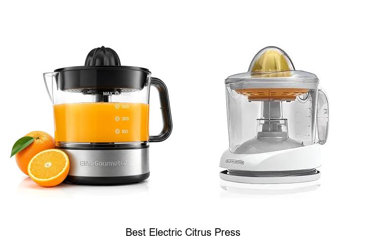 best electric citrus press