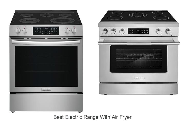 best electric range with air fryer