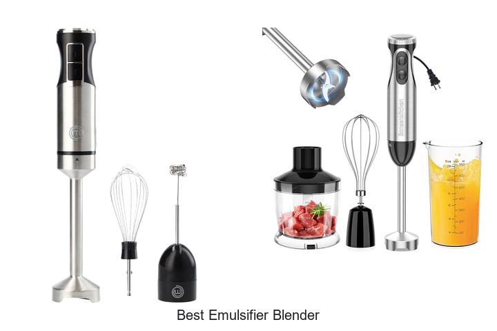 best emulsifier blender