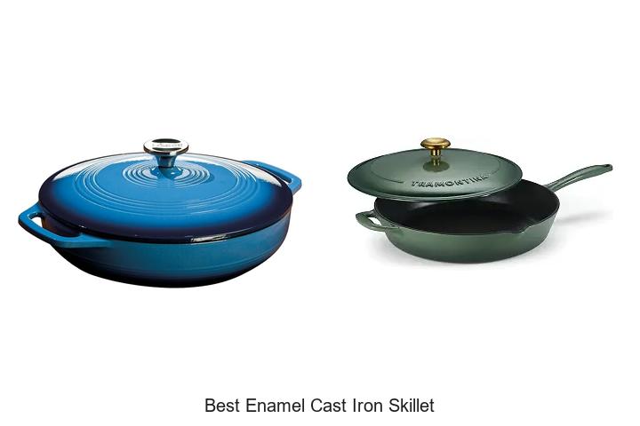 best enamel cast iron skillet