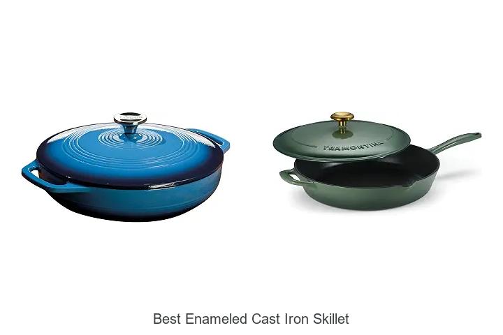 best enameled cast iron skillet