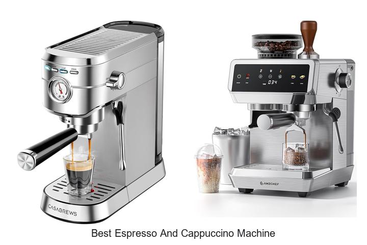 best espresso and cappuccino machine