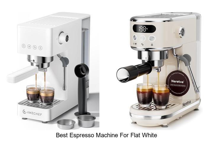 best espresso machine for flat white