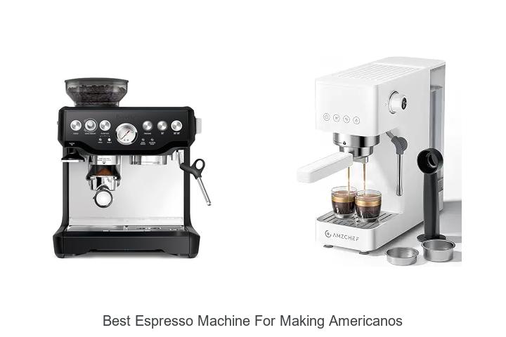 best espresso machine for making americanos