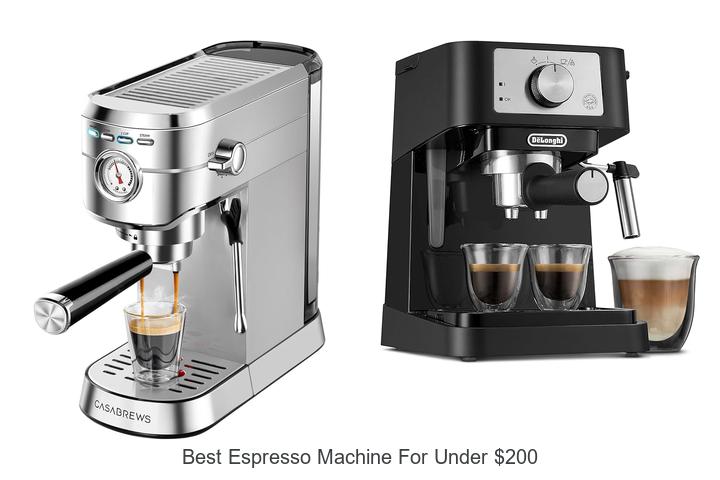 best espresso machine for under 200