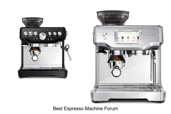 best espresso machine forum