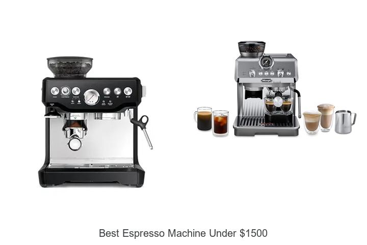 best espresso machine under 1500