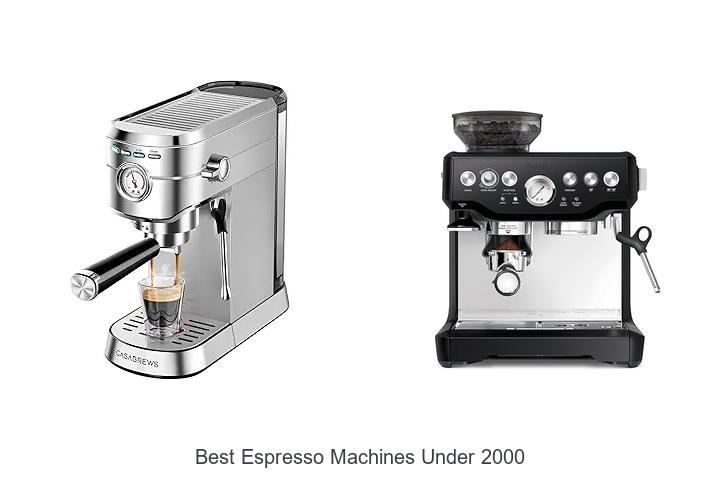 best espresso machines under 2000