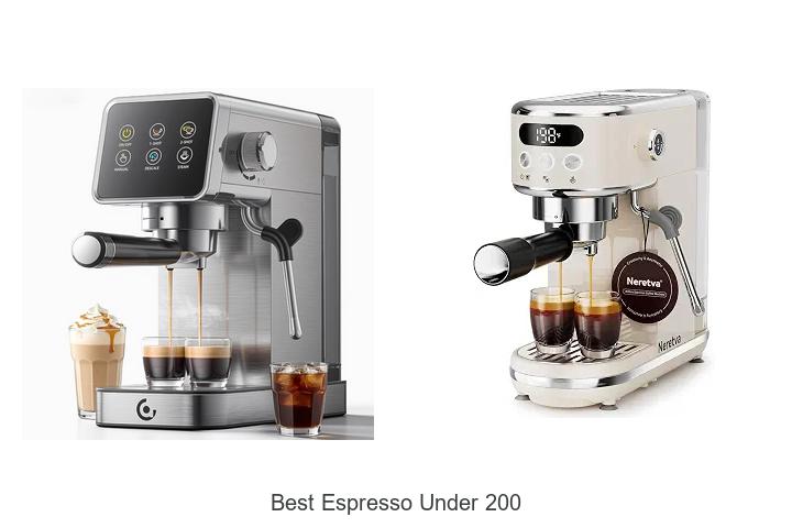 best espresso under 200