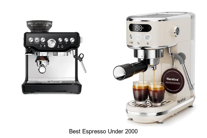 best espresso under 2000