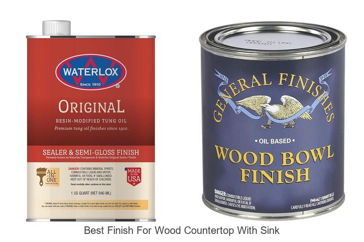 best finish for wood countertop with sink