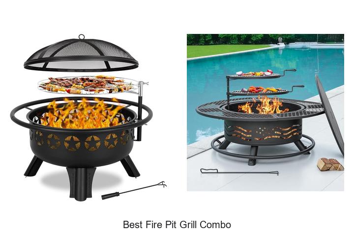best fire pit grill combo