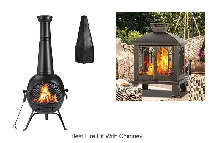 best fire pit with chimney