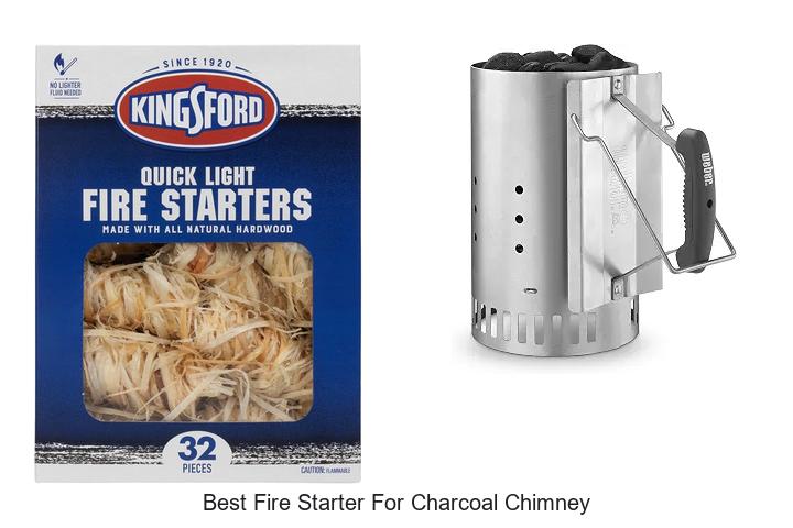 best fire starter for charcoal chimney