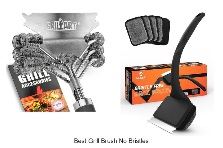 best grill brush no bristles
