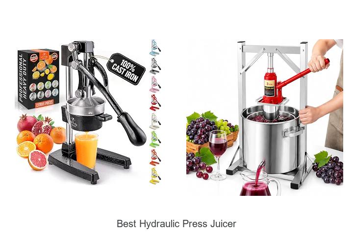 best hydraulic press juicer