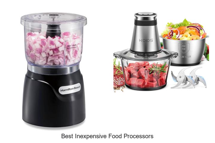 best inexpensive food processors