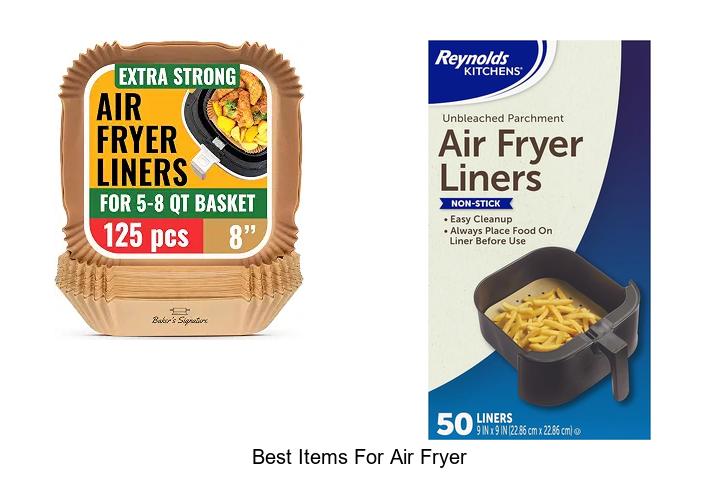 best items for air fryer