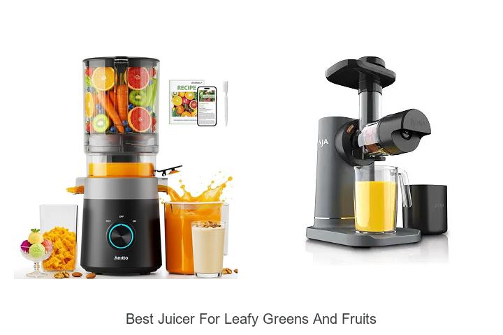 best juicer for leafy greens and fruits