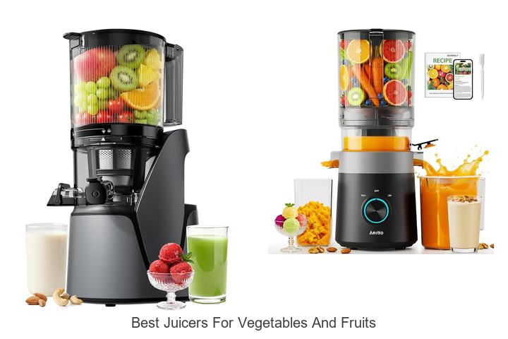 best juicers for vegetables and fruits