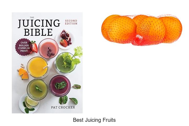 best juicing fruits
