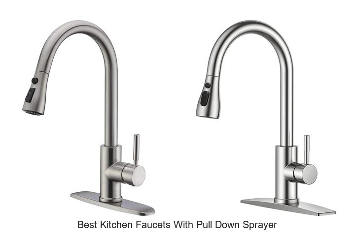 best kitchen faucets with pull down sprayer