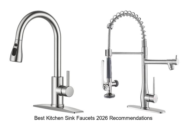 best kitchen sink faucets 2026 recommendations