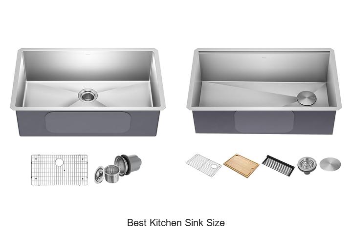 best kitchen sink size