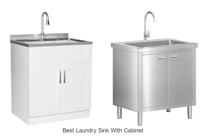 best laundry sink with cabinet