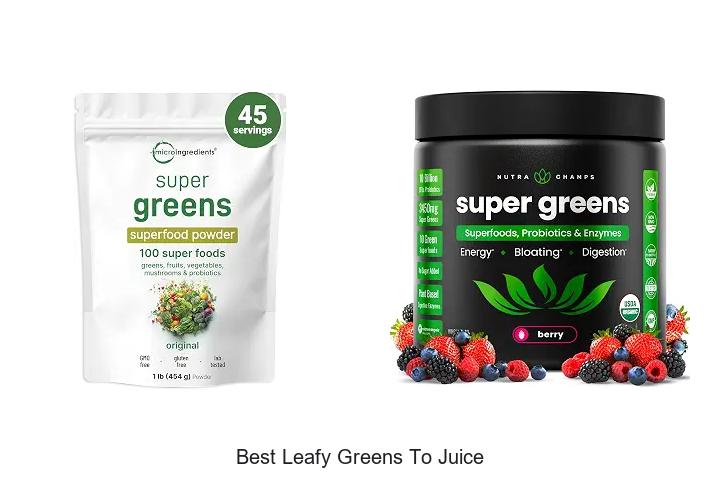 best leafy greens to juice